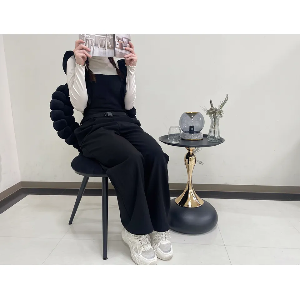 サイドテーブルAJJ-85ブラック/ゴールド - 5