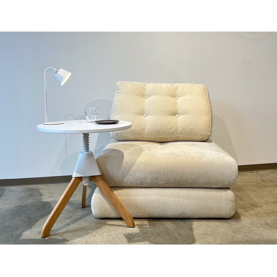 コーヒーテーブルTT-908B 高さ調整可能ホワイト/... - 3