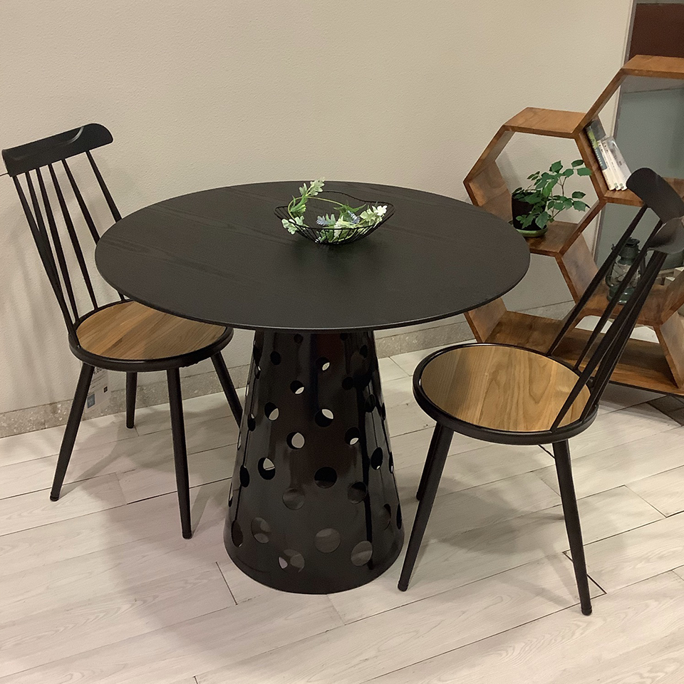 ダイニングテーブルRT-1386ブラック - 5