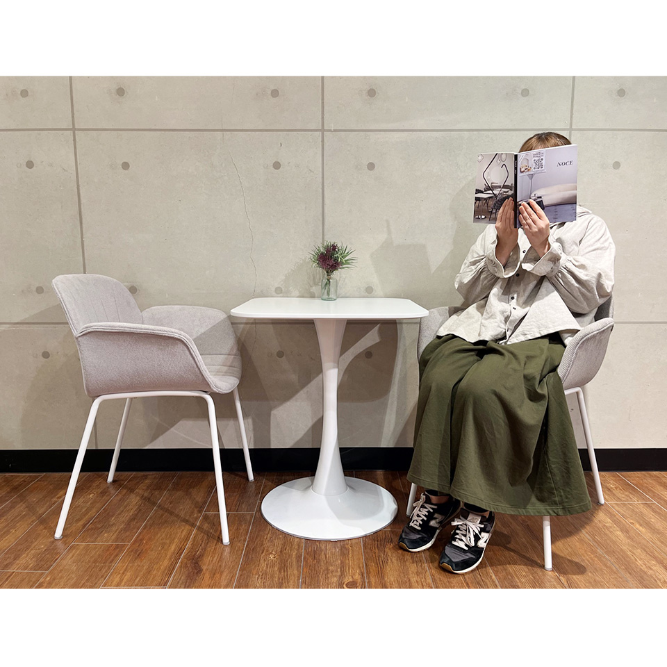 ダイニングテーブルSDT-295ホワイト - 5