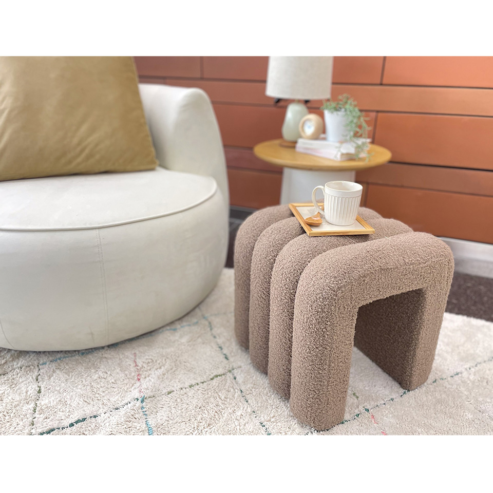 スツールHS-NP18ブラウン - 6