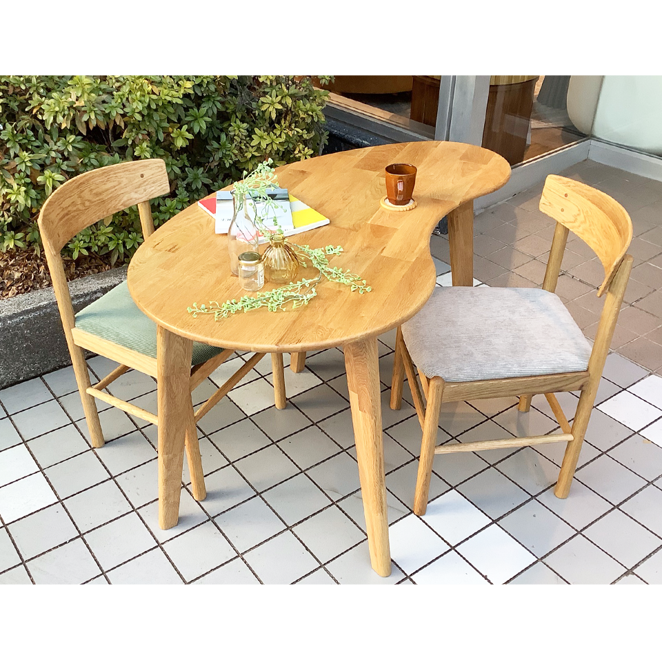 チェアMK-SCグレー/オーク - 4