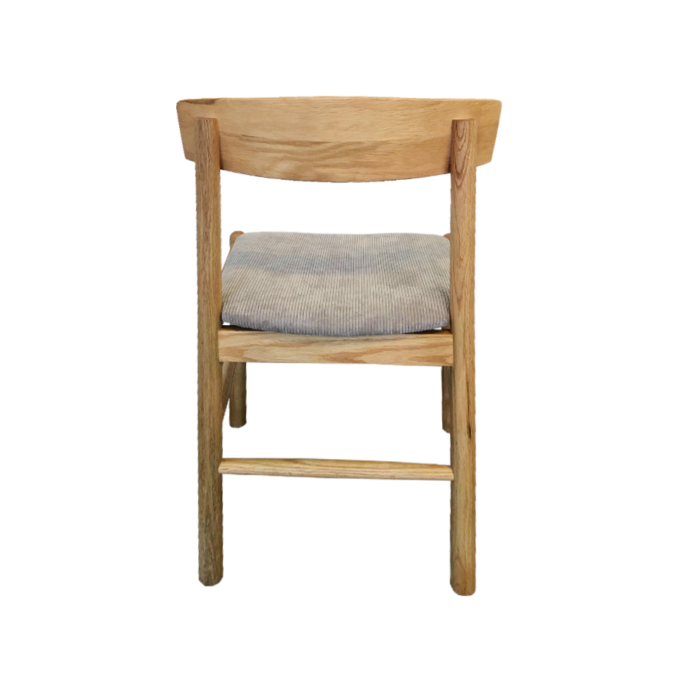 チェアMK-SCグレー/オーク - 3