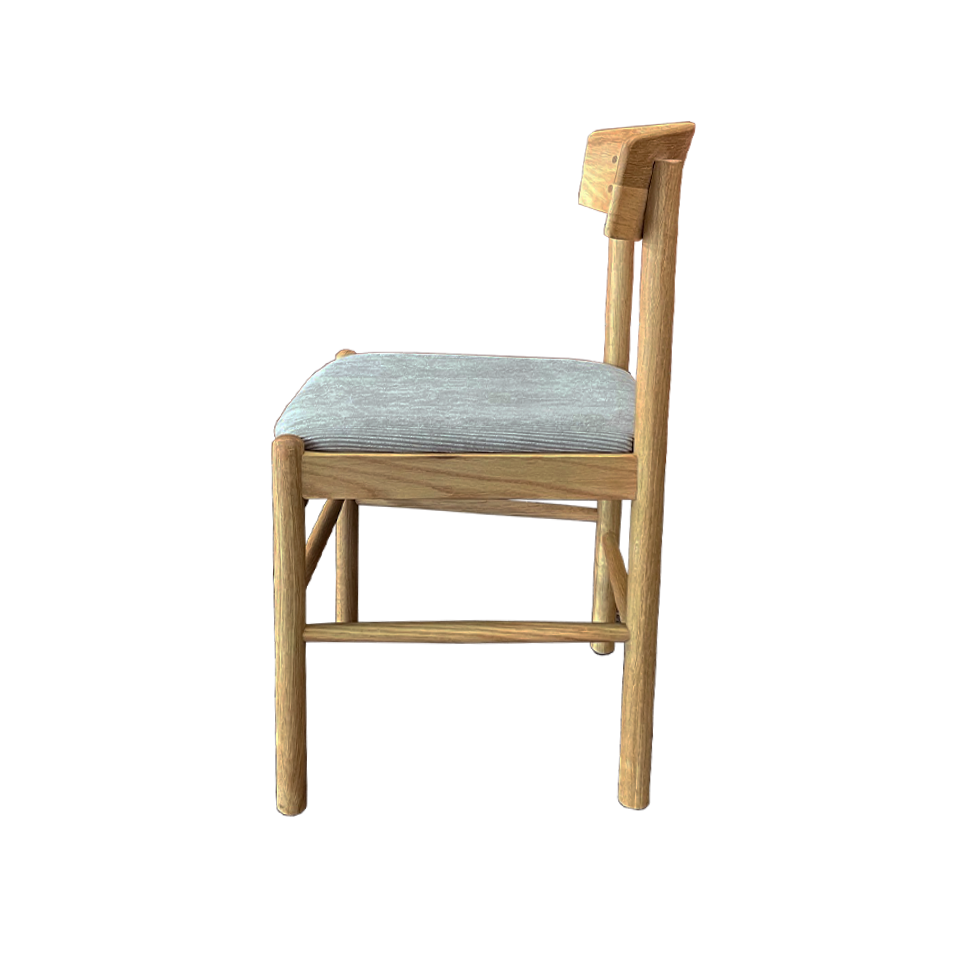 チェアMK-SCグレー/オーク - 2