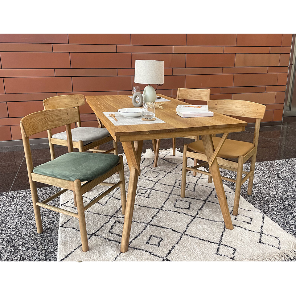 チェアMK-SCグリーン/オーク - 5