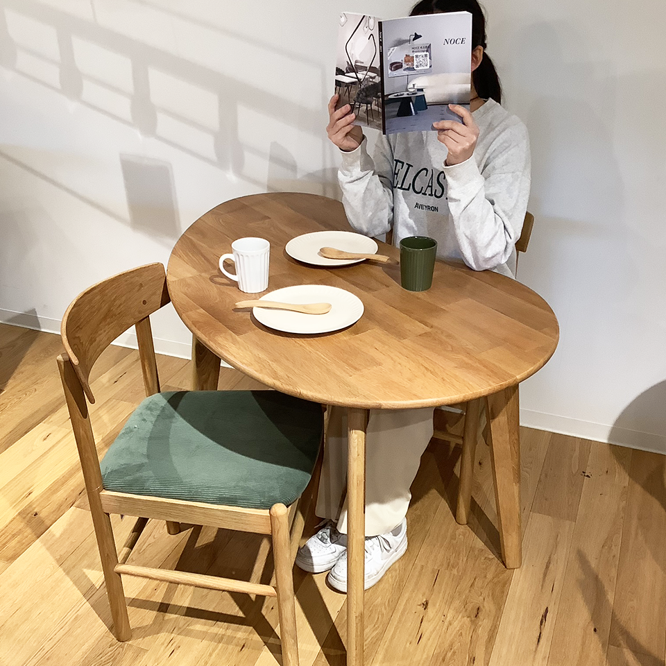 チェアMK-SCグリーン/オーク - 8