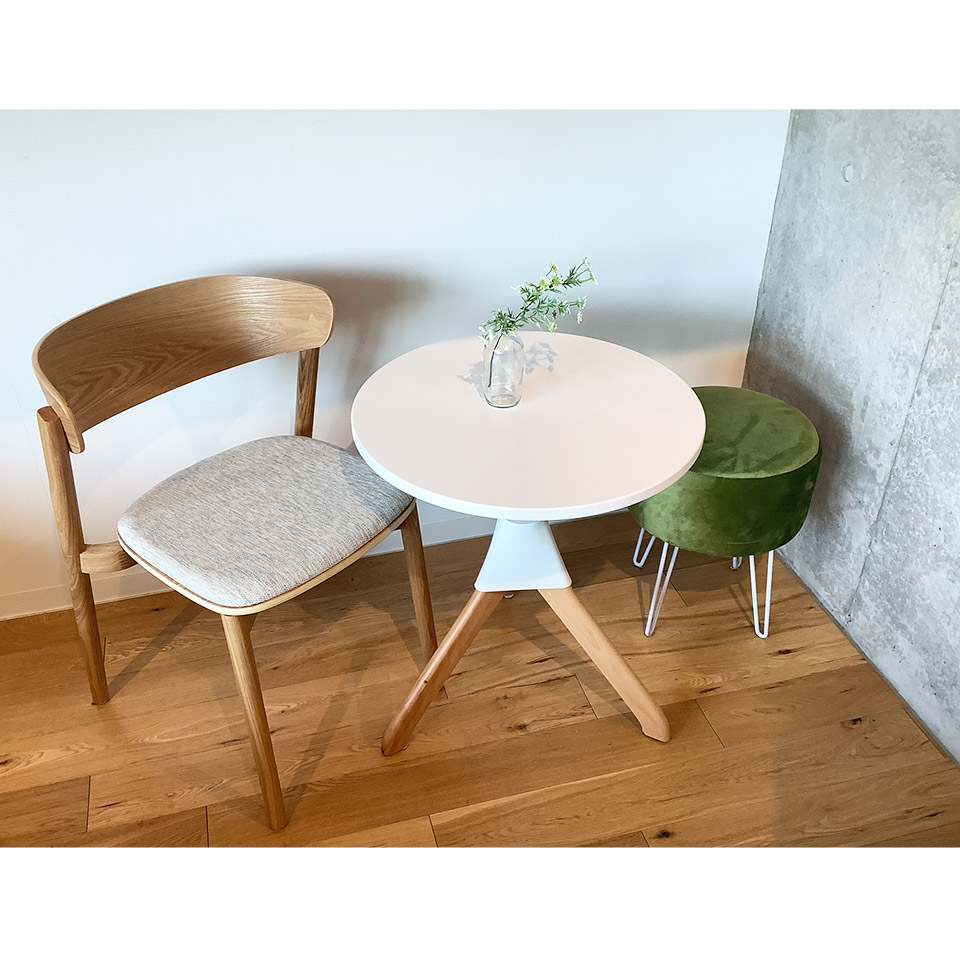 チェアWD-S263Aナチュラル/ライトグレー - 10