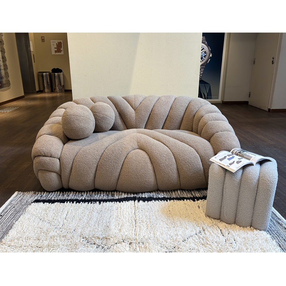 ソファUP24062 2人掛けライトブラウン - 7