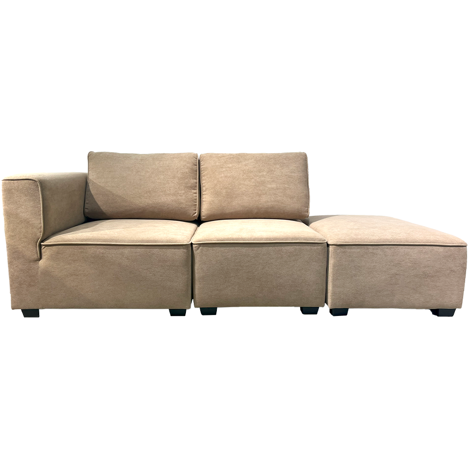 カウチソファS-8508ベージュ