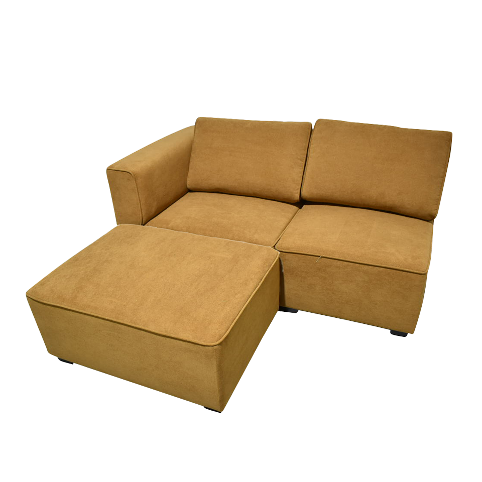 カウチソファS-8508キャメル - 3