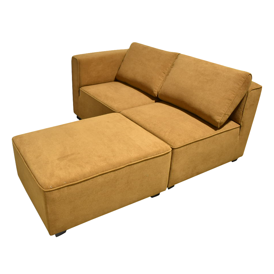 カウチソファS-8508キャメル - 5