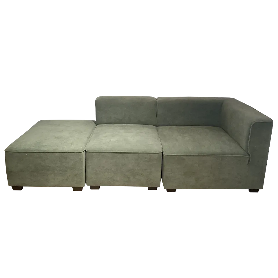 カウチソファS-8508グリーン - 3