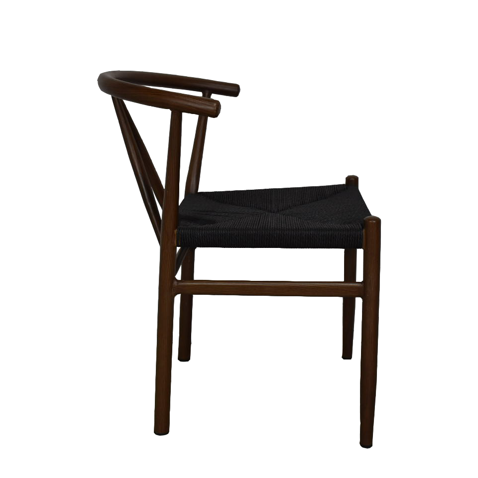 チェアBR2514ブラック／ウォールナット - 5