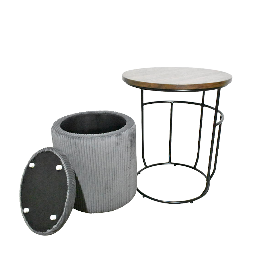 スツールセット CT035グレー - 3