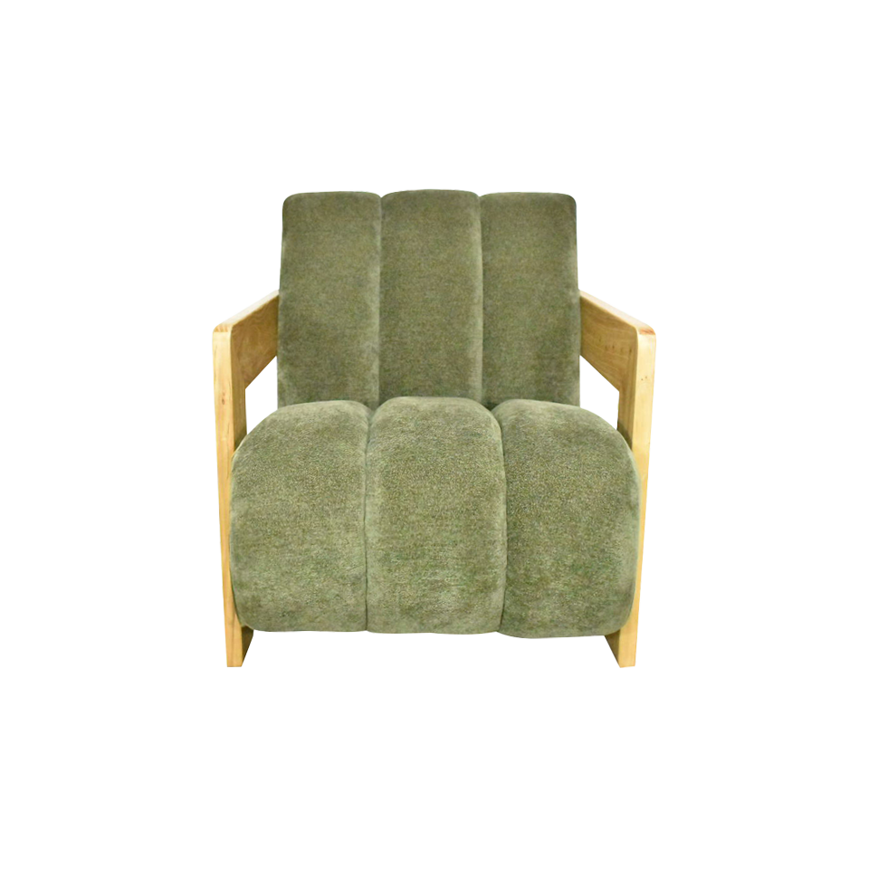 ソファCH-255-1 1人掛けグリーン - 2