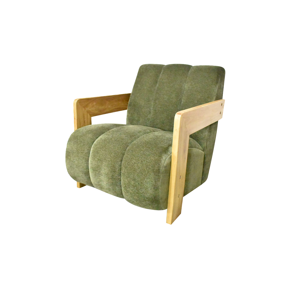 ソファCH-255-1 1人掛けグリーン - 3