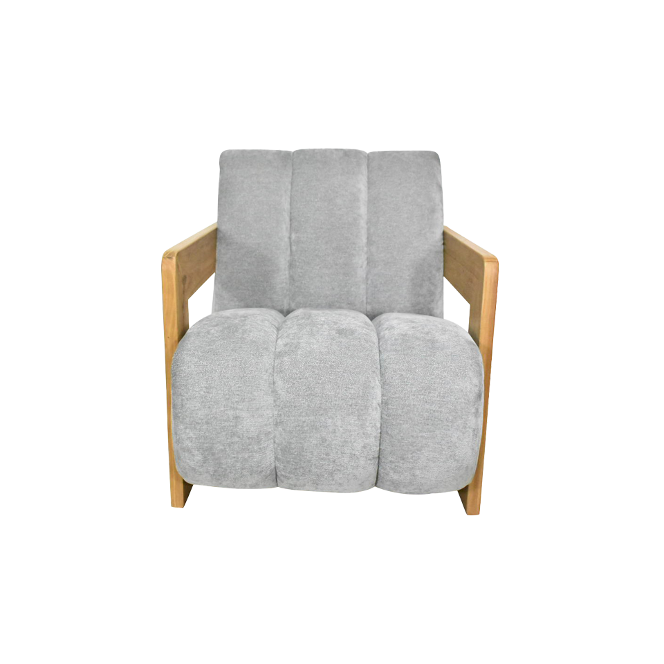 ソファCH-255-1 1人掛けグレー - 2