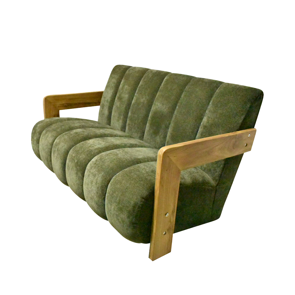 ソファCH-255-2 2人掛けグリーン - 3