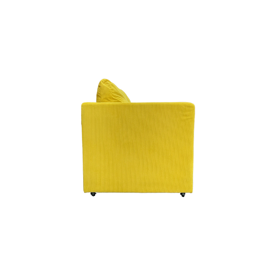 ソファ1563 2人掛けイエロー - 4