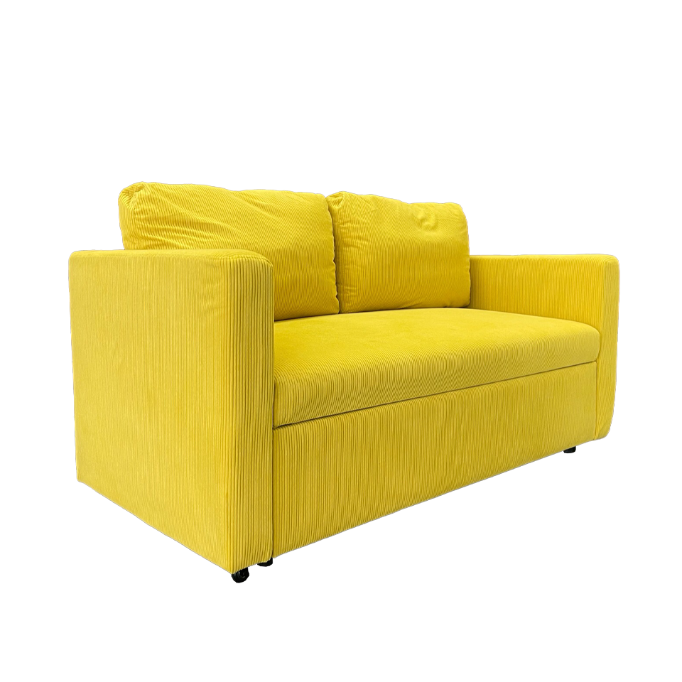 ソファ1563 2人掛けイエロー - 5