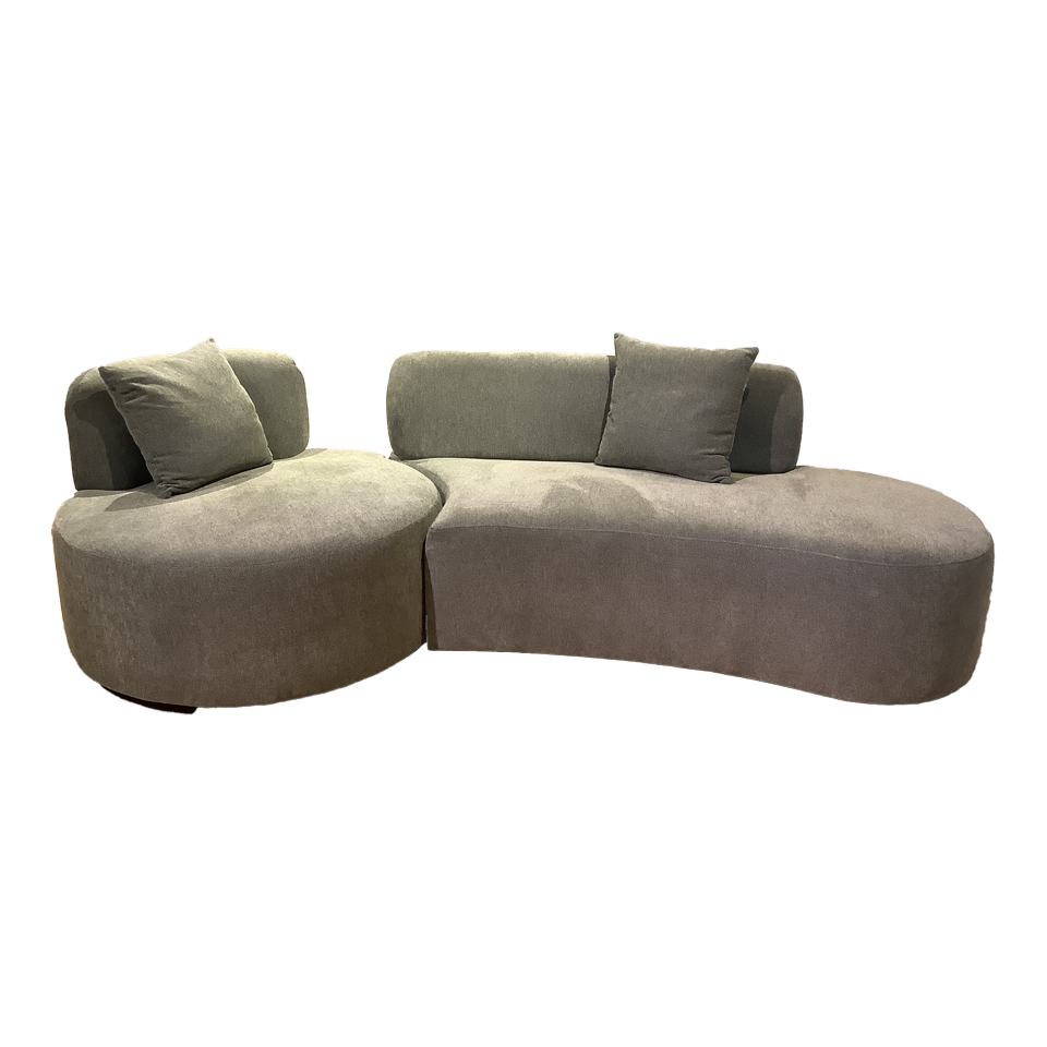 カウチソファMY-3077グリーン - 2