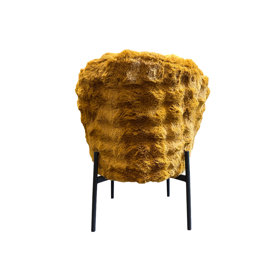 チェアF847Pイエロー - 4