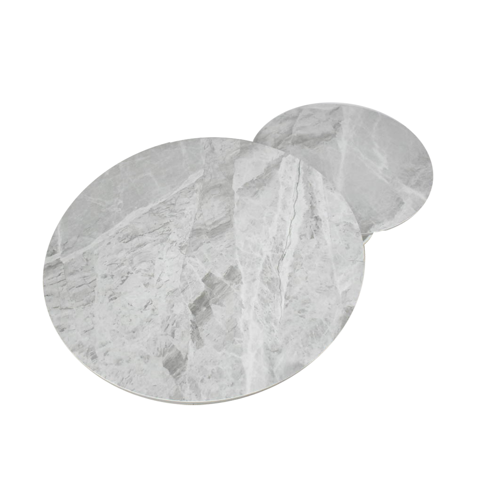 センターテーブルCT102 グレー／ホワイト - 5