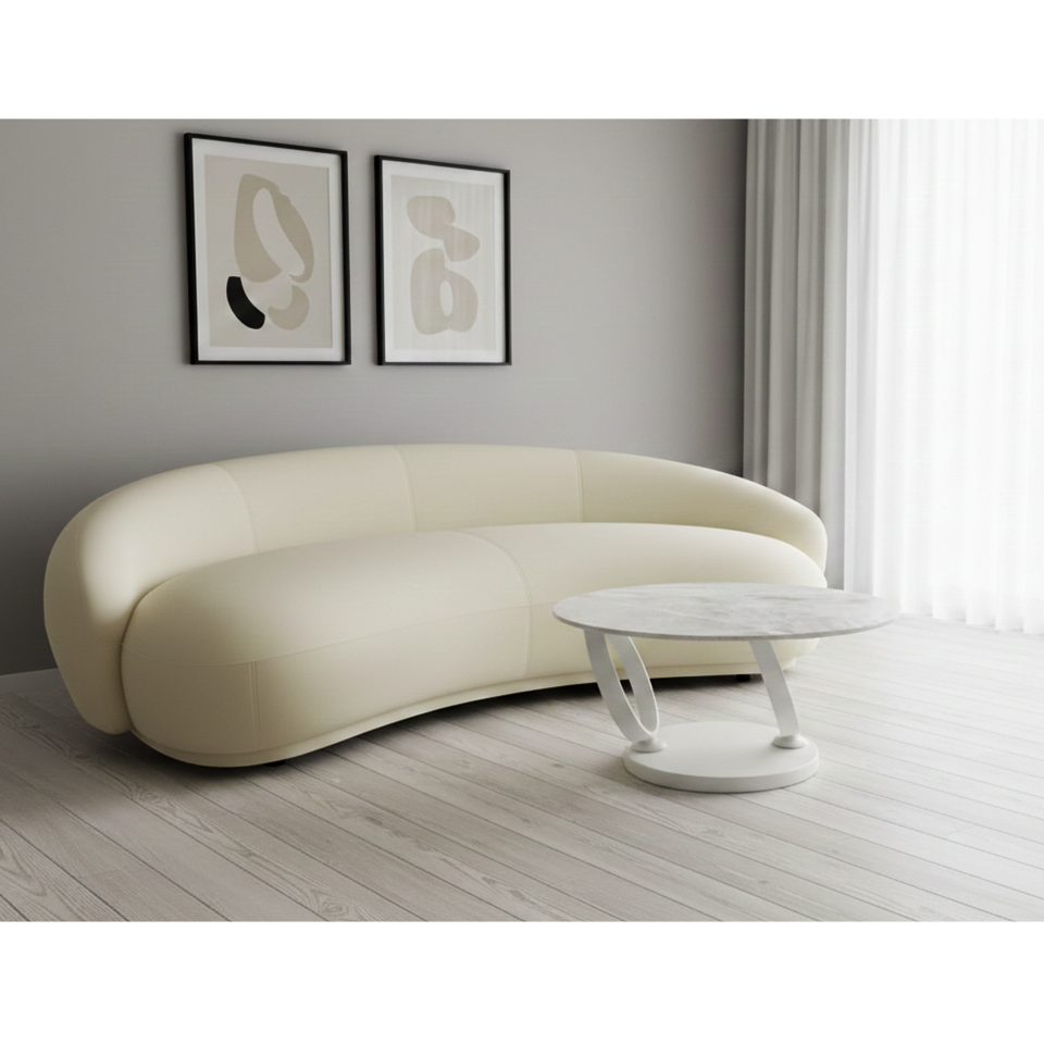 センターテーブルCT102 グレー／ホワイト - 10