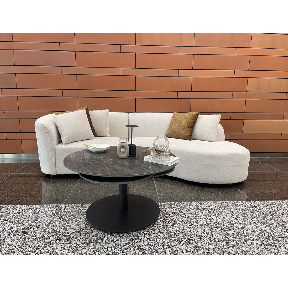 センターテーブル CT131ブラック／ブラック - 5