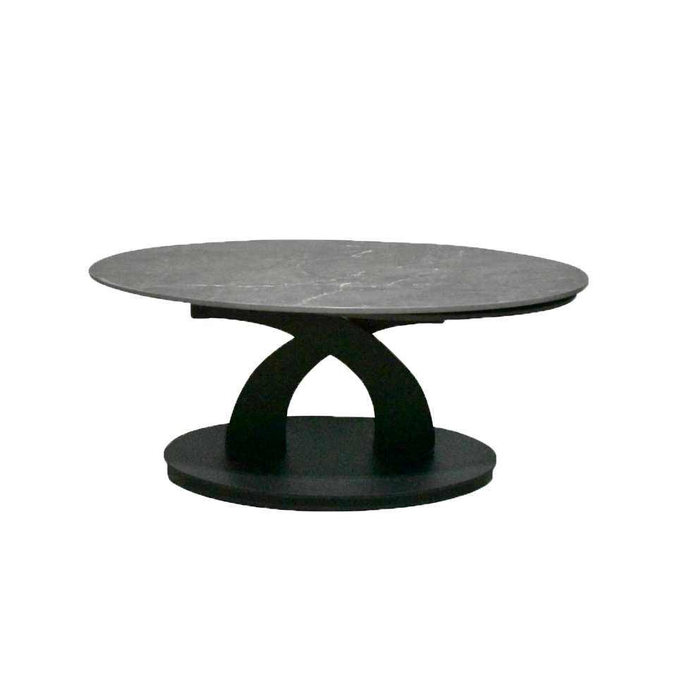 センターテーブル CT128ブラック／ブラック - 2