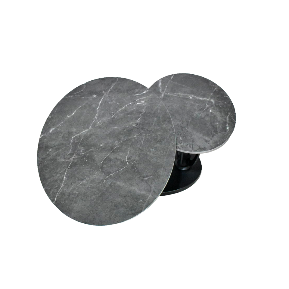 センターテーブル CT107ブラック／ブラック - 5