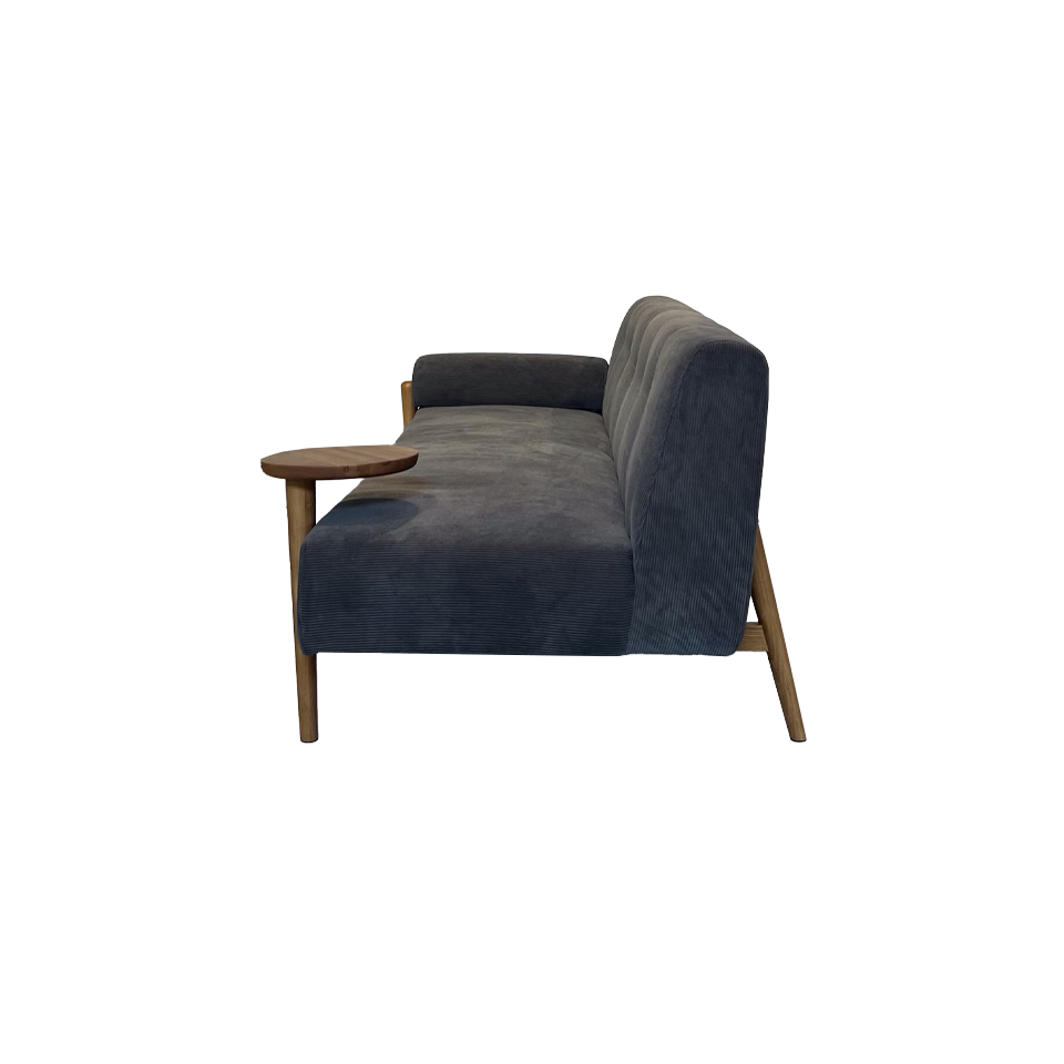 ソファYU9329C 3人掛けグレー - 3