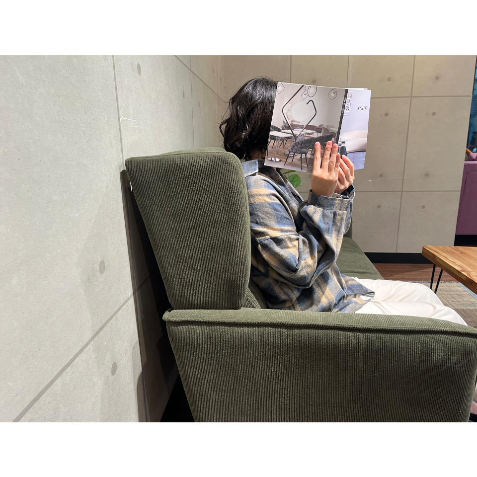 ソファTM-250473 3人掛けグリーン - 7