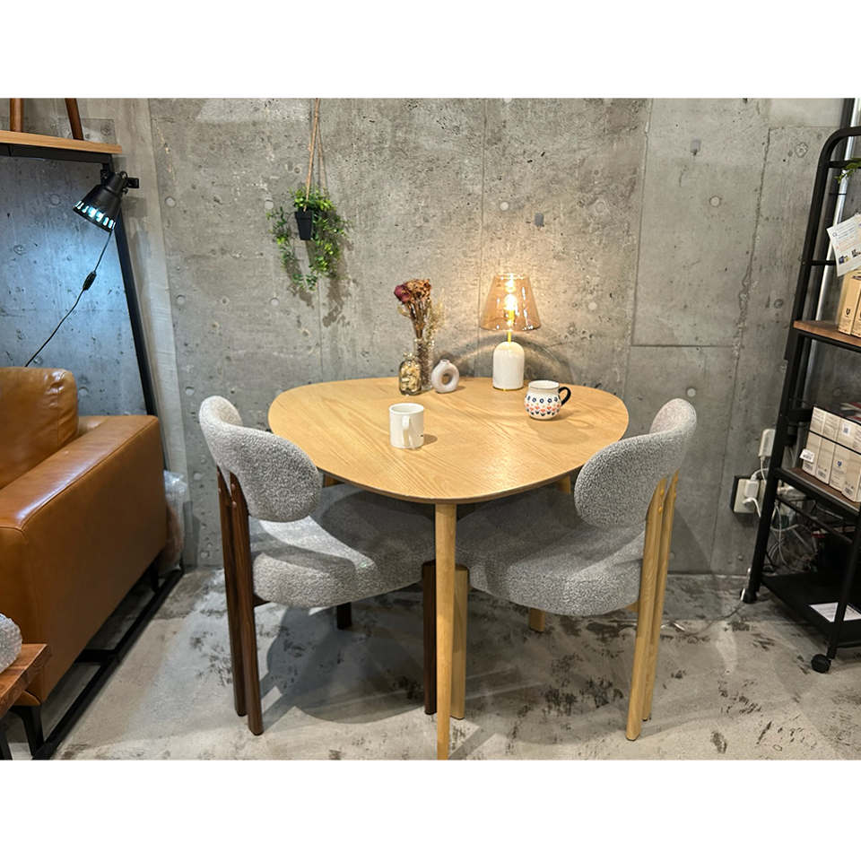 【同色2脚組】チェアZLM012ナチュラル／ライトグ... - 9