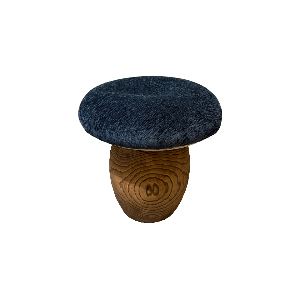 チェア マッシュルームブルー - 4