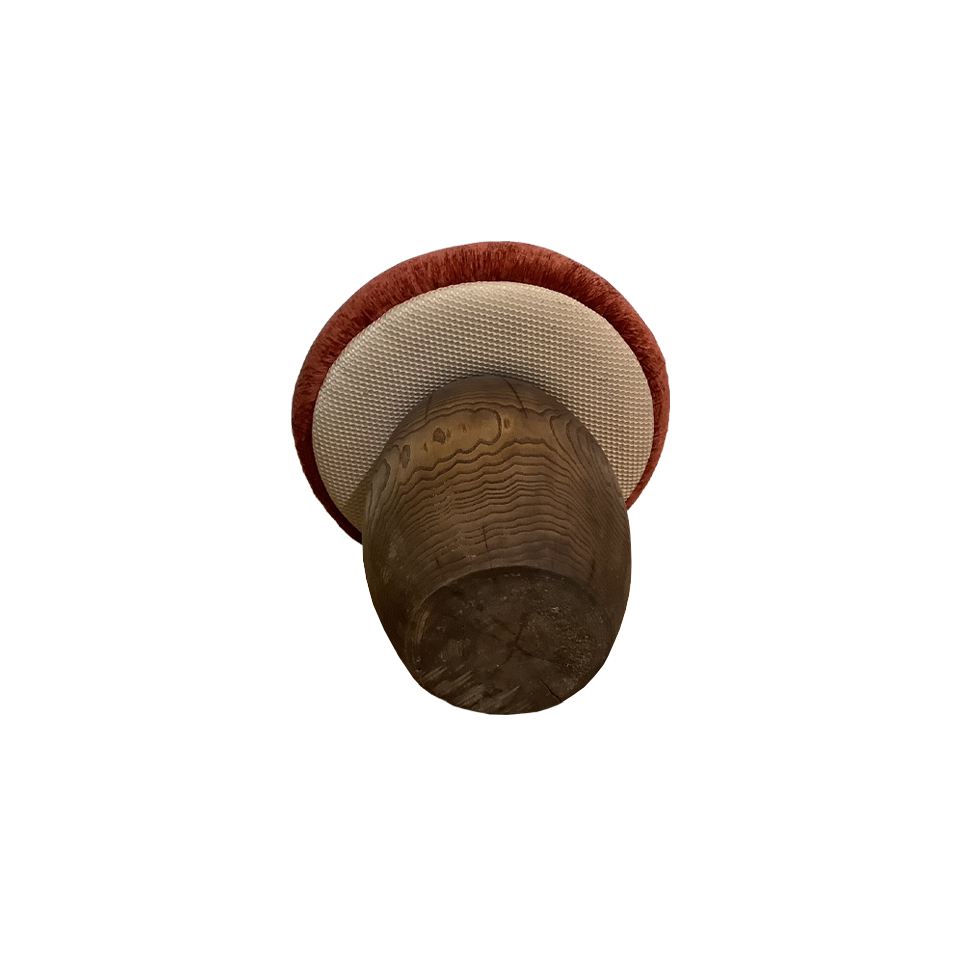 チェア マッシュルームレッド - 3