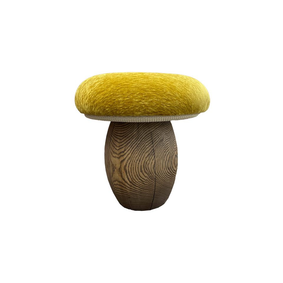チェア マッシュルームイエロー - 2