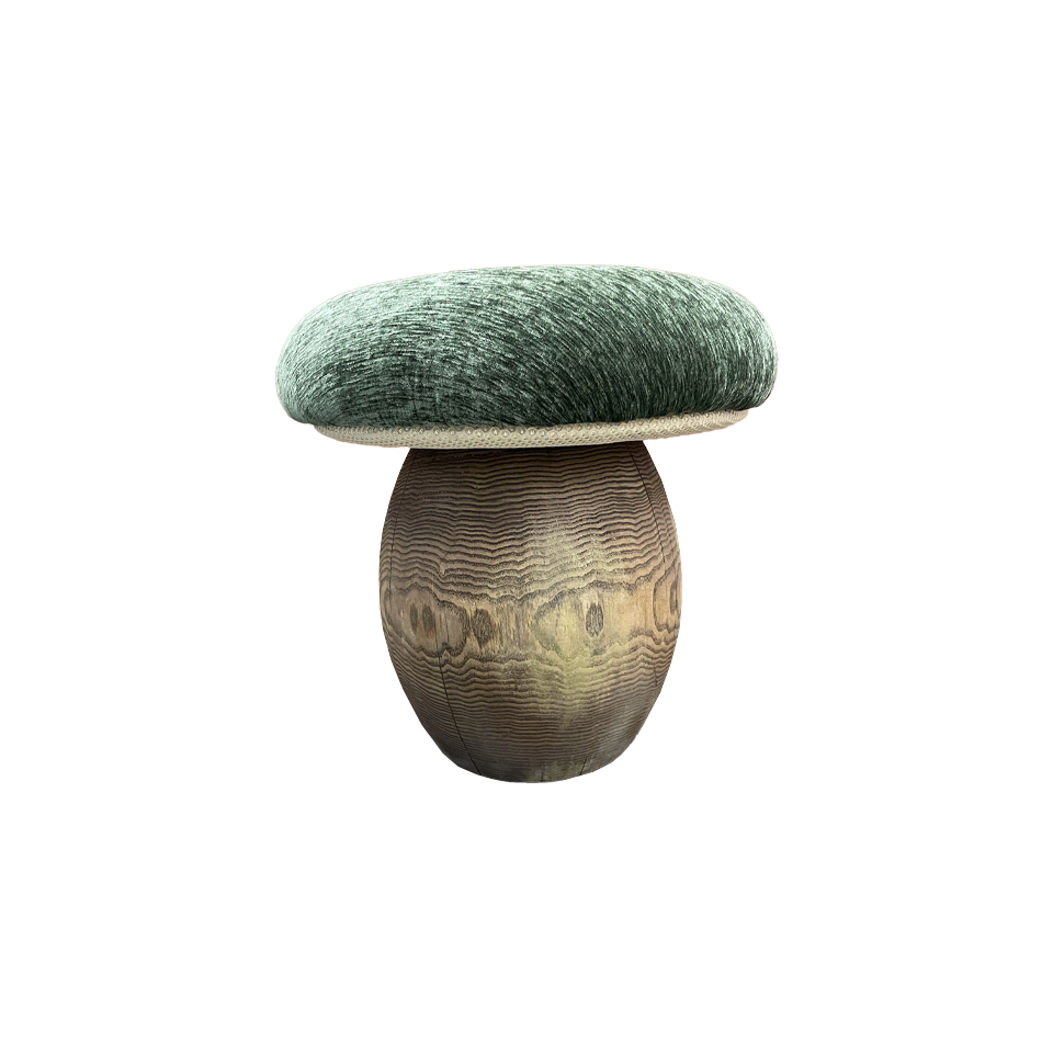 チェア マッシュルームグリーン - 2