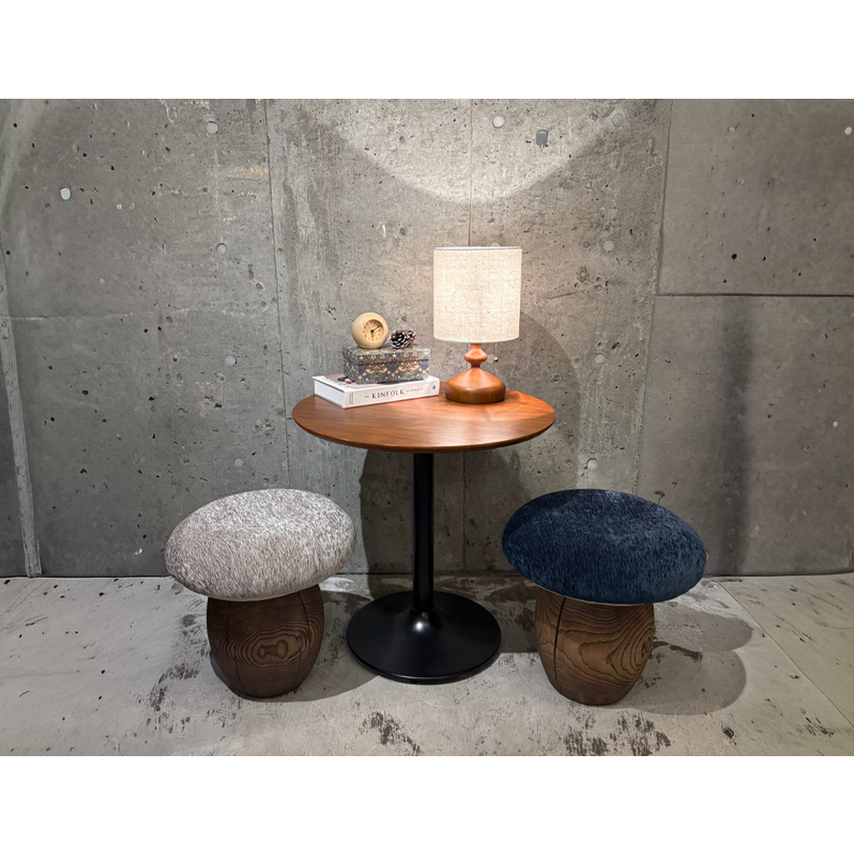 チェア マッシュルームライトグレー - 5