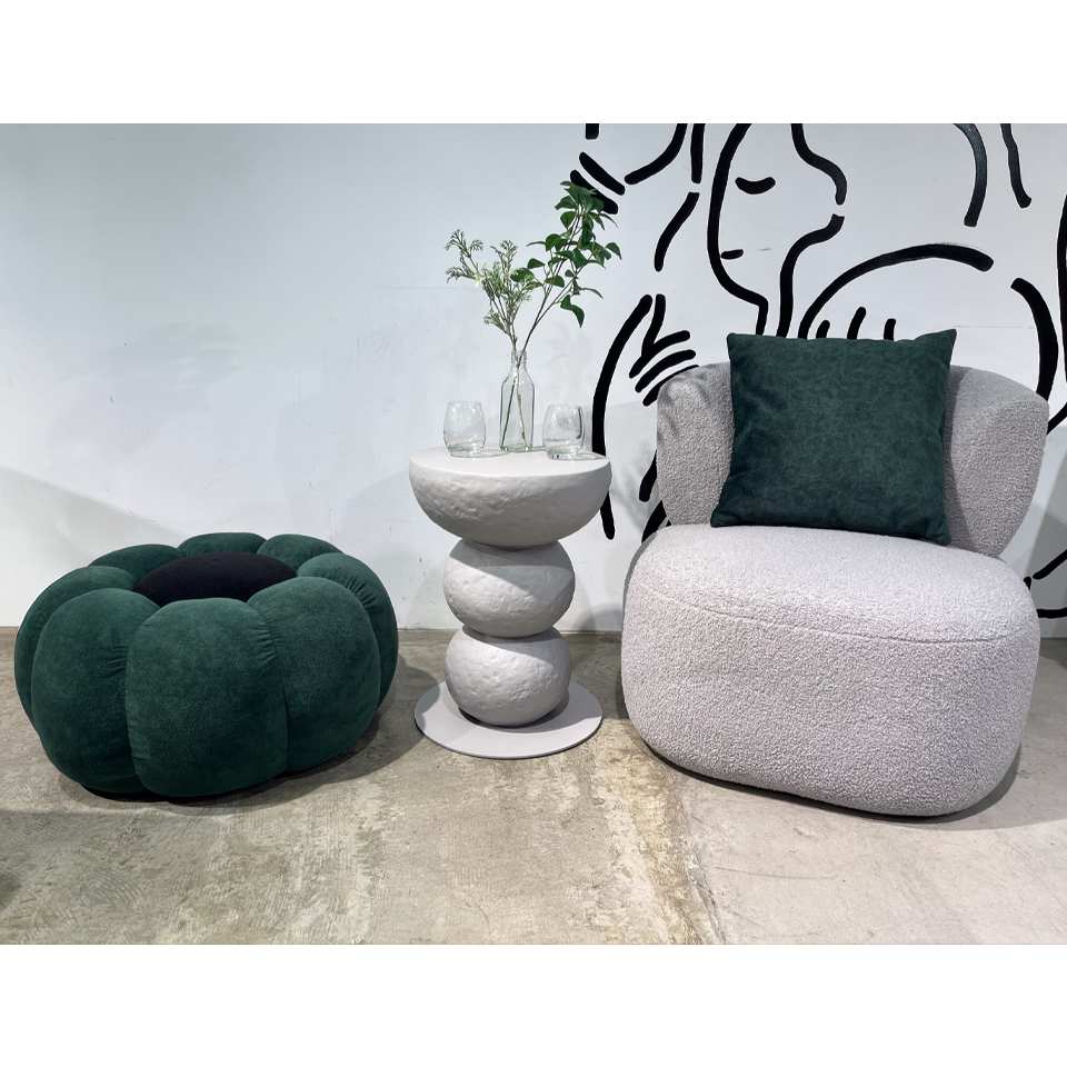 サイドテーブルCB377グレー - 5