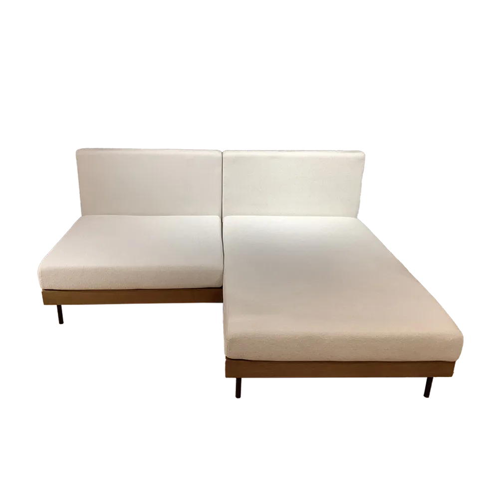 カウチソファ YU9671アイボリー - 6