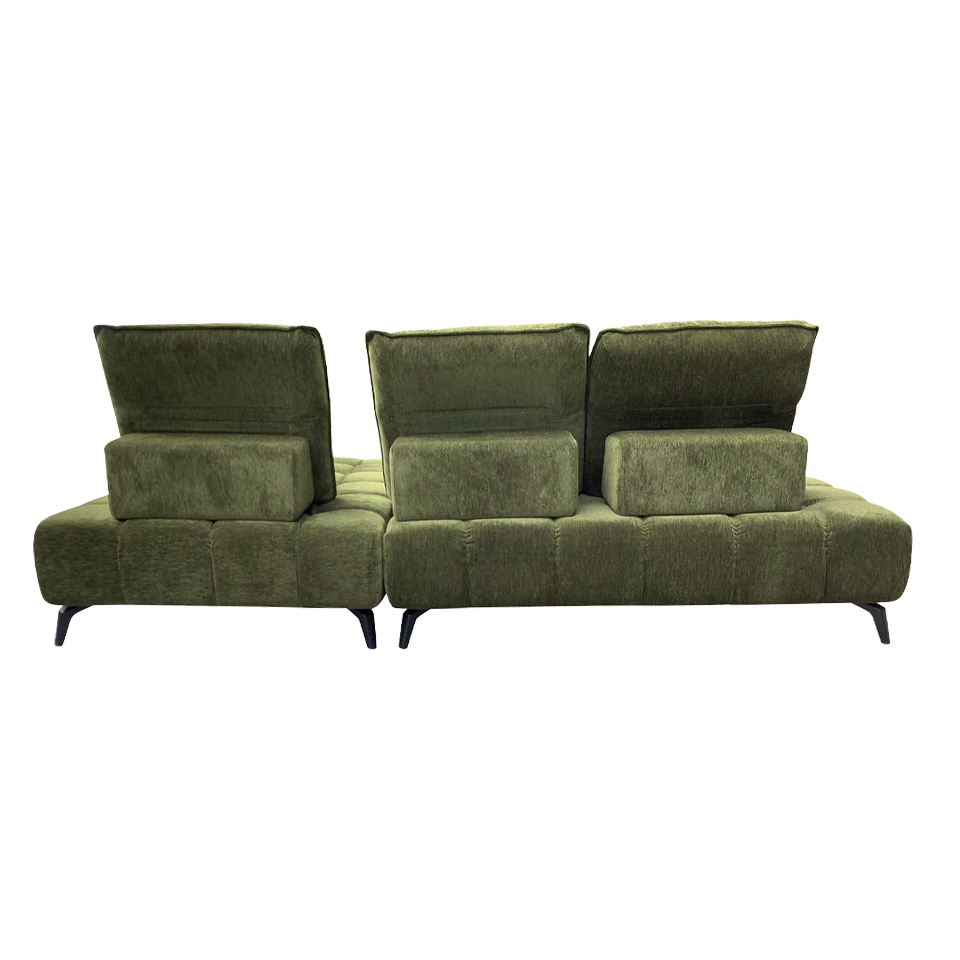 カウチソファYU6607グリーン - 4