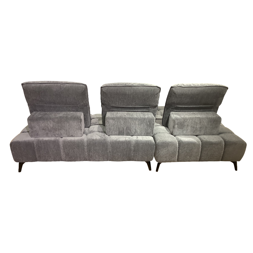 カウチソファYU6607グレー - 3