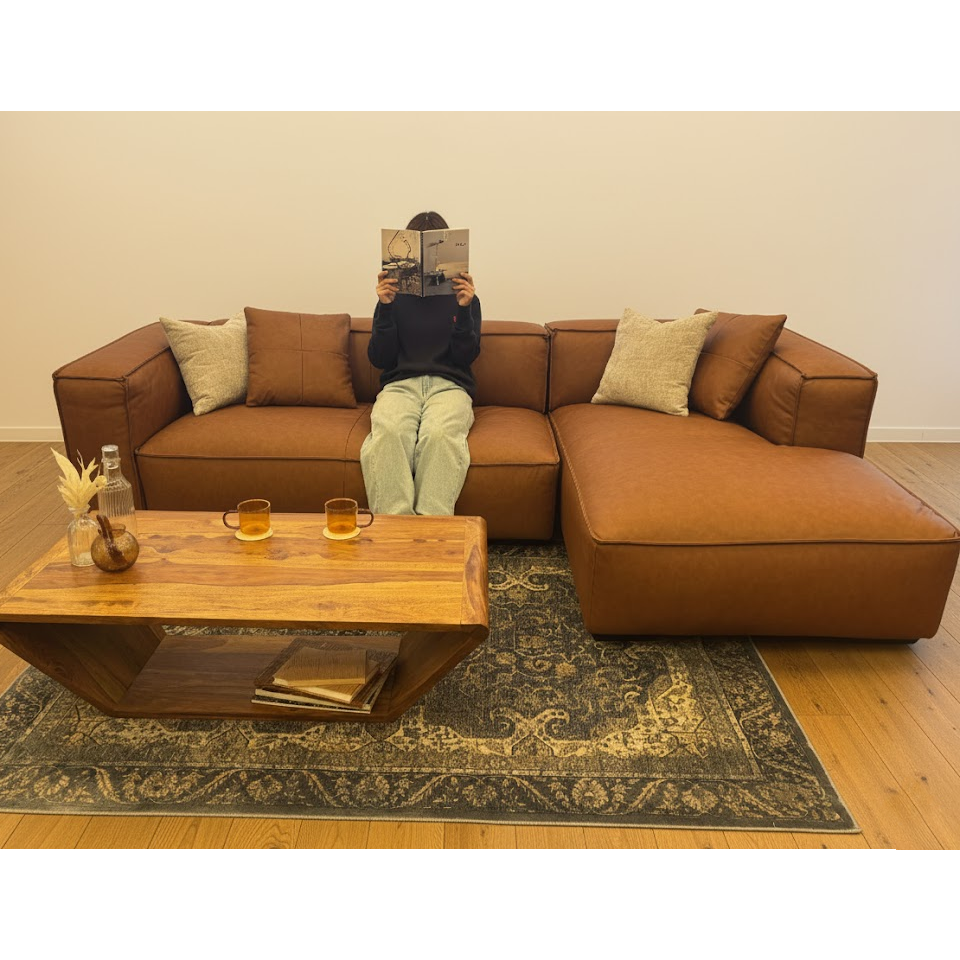 カウチソファＺＭ810－Ｌ（R）ブラウ... - 7