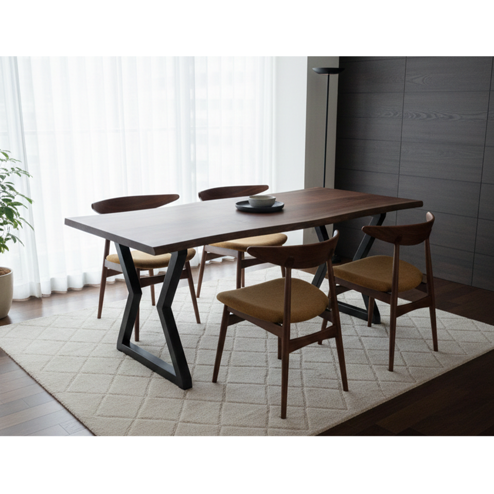 チェアRY54ウォールナット/ライトブラウン - 9