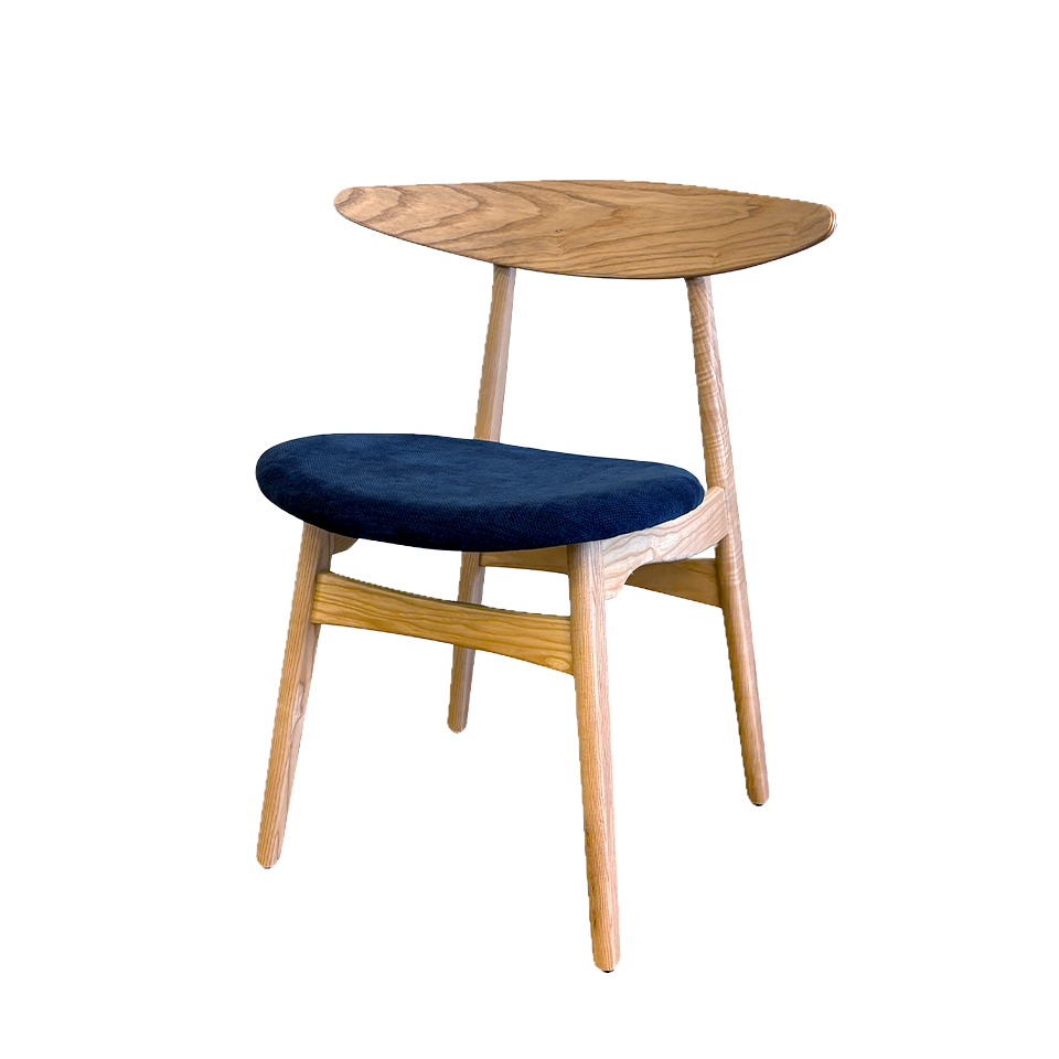 チェアRY54ナチュラル/ダークブルー