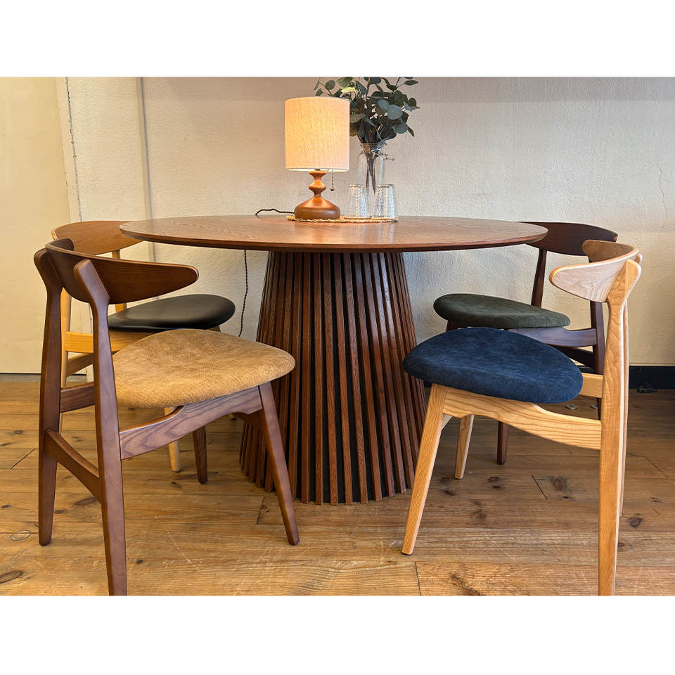 チェアRY54ナチュラル/ダークブルー - 3