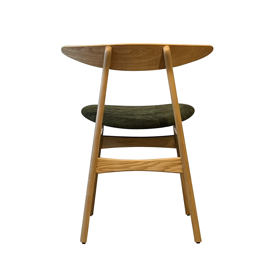 チェアRY54ナチュラル/ダークグリーン - 4