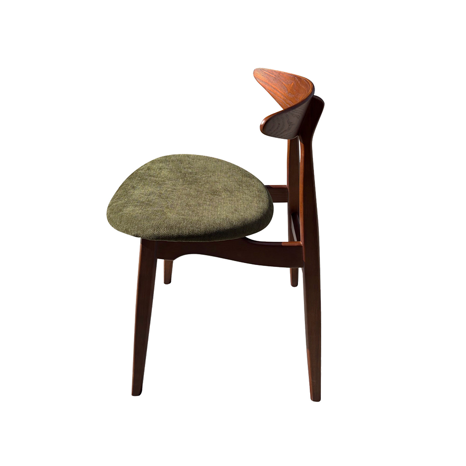 チェアRY54ウォールナット/ダークグリーン - 3