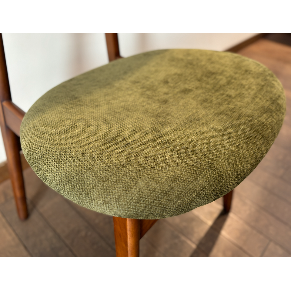 チェアRY54ウォールナット/ダークグリーン - 7